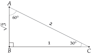 30 60 90 üçgeni